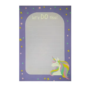 کاغذ یادداشت طرح Unicorn مدل Lets do this کد 113