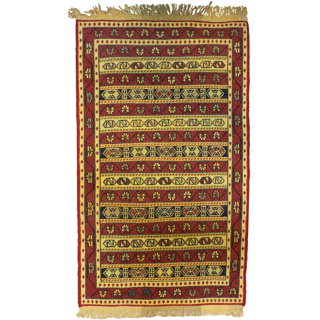 گلیم دستباف  نیم متری کد 980423
