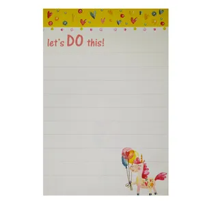 کاغذ یادداشت طرح Unicorn مدل Lets do this کد 115