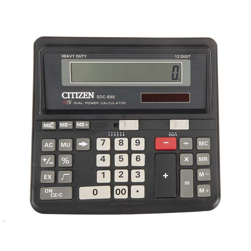 ماشین حساب سیتی زن مدل SDC-898 ماشین حساب سیتی زن مدل SDC-898