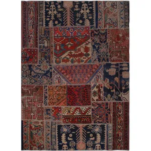 کلاژ فرش دستبافت دو و نیم متری فرش هریس کد 101251