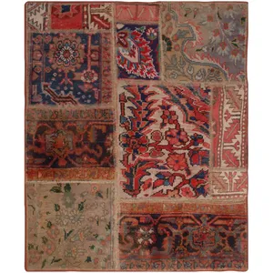 کلاژ فرش دستبافت یک متری فرش هریس کد 101252