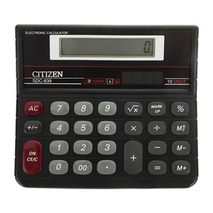 ماشین حساب سیتی زن مدل SDC-839