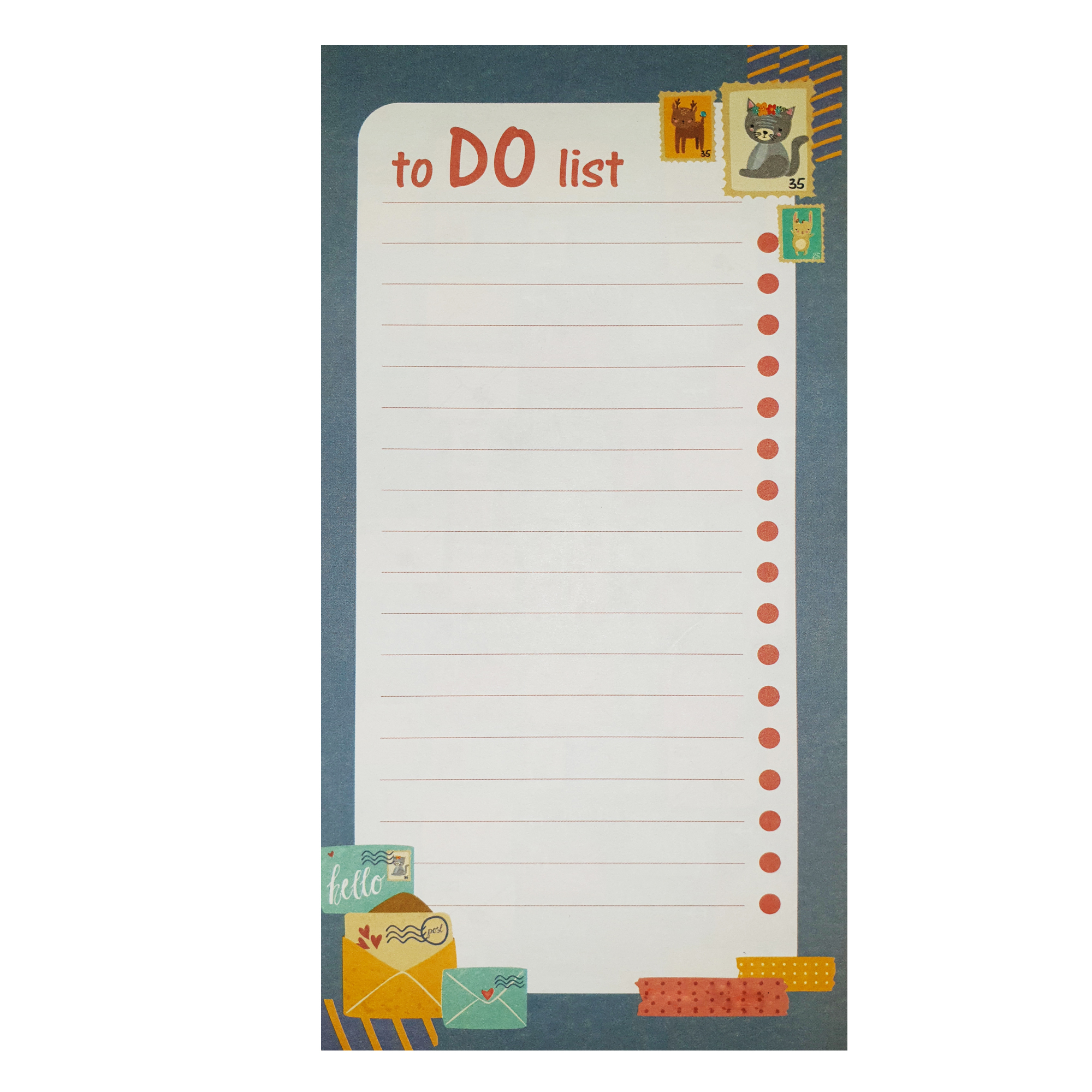 کاغذ یادداشت مدل To do list طرح Post کد 108