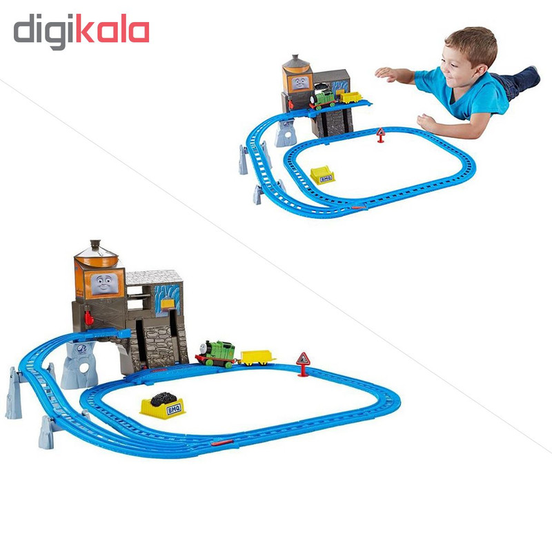 قطار بازی فیشر پرایس مدل Thomas and Friends Percy's Load کد 22939