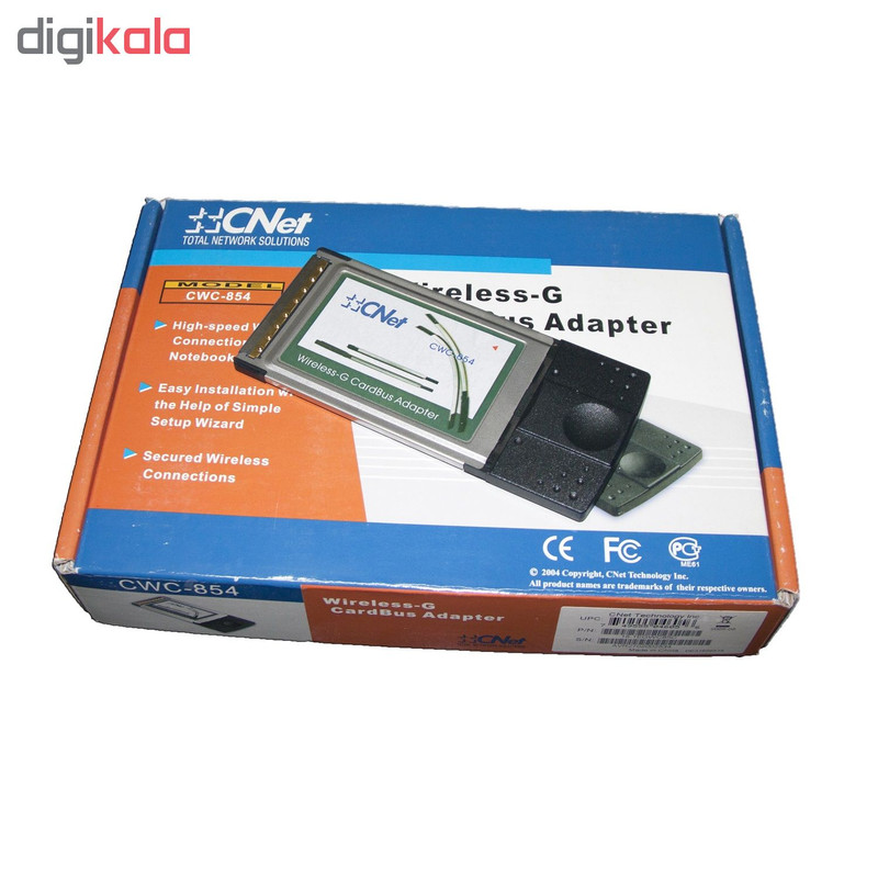 کارت شبکه بی سیم سی نت مدل CWC-854