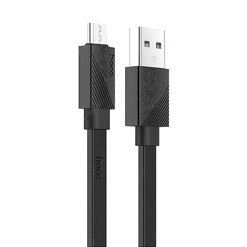 کابل تبدیل USB به microUSB هوکو مدل Ingenious طول 1.2 متر