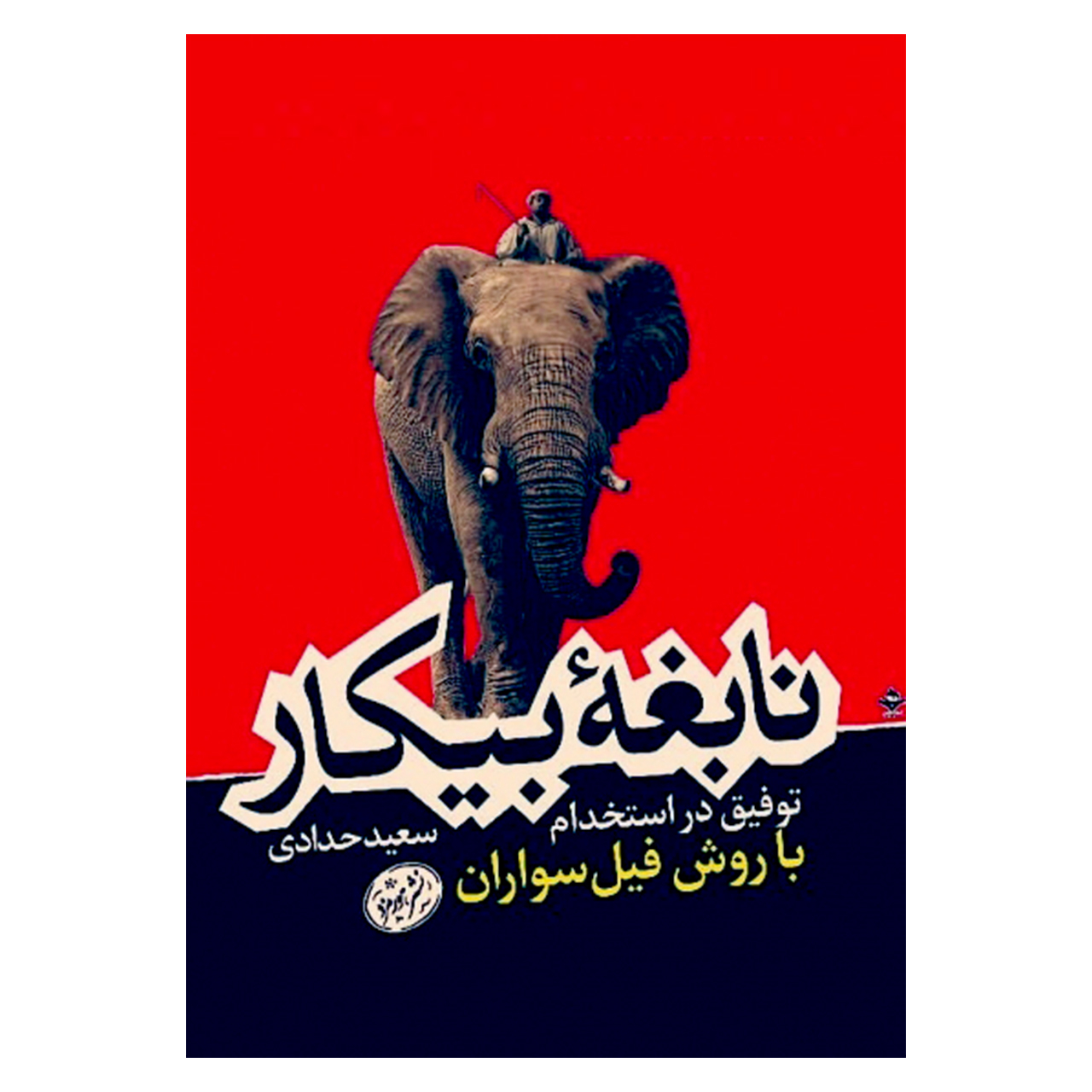 نابغه بیکار توفیق در استخدام با روش فیل سواران اثر سعید حدادی نشر هورمزد