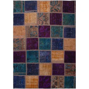 کلاژ فرش دستبافت یک و نیم متری فرش هریس کد 101268