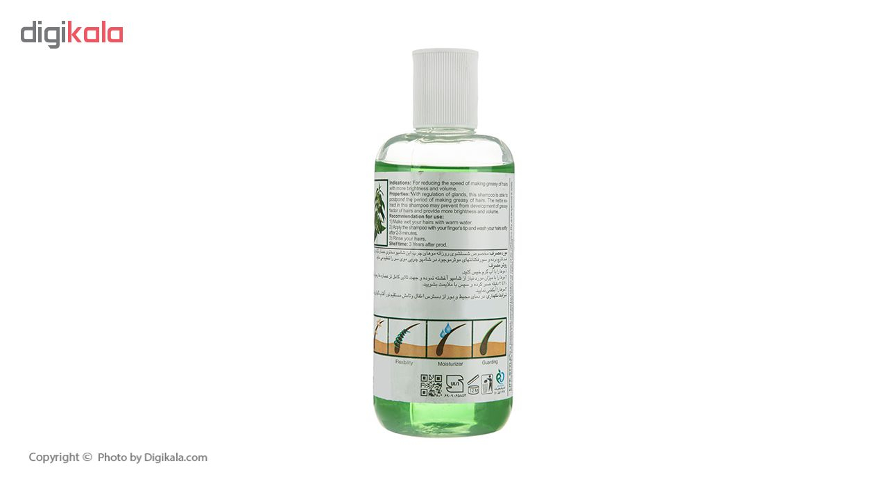 شامپو مو لایف استایل مدل Nettle حجم 300 میلی لیتر