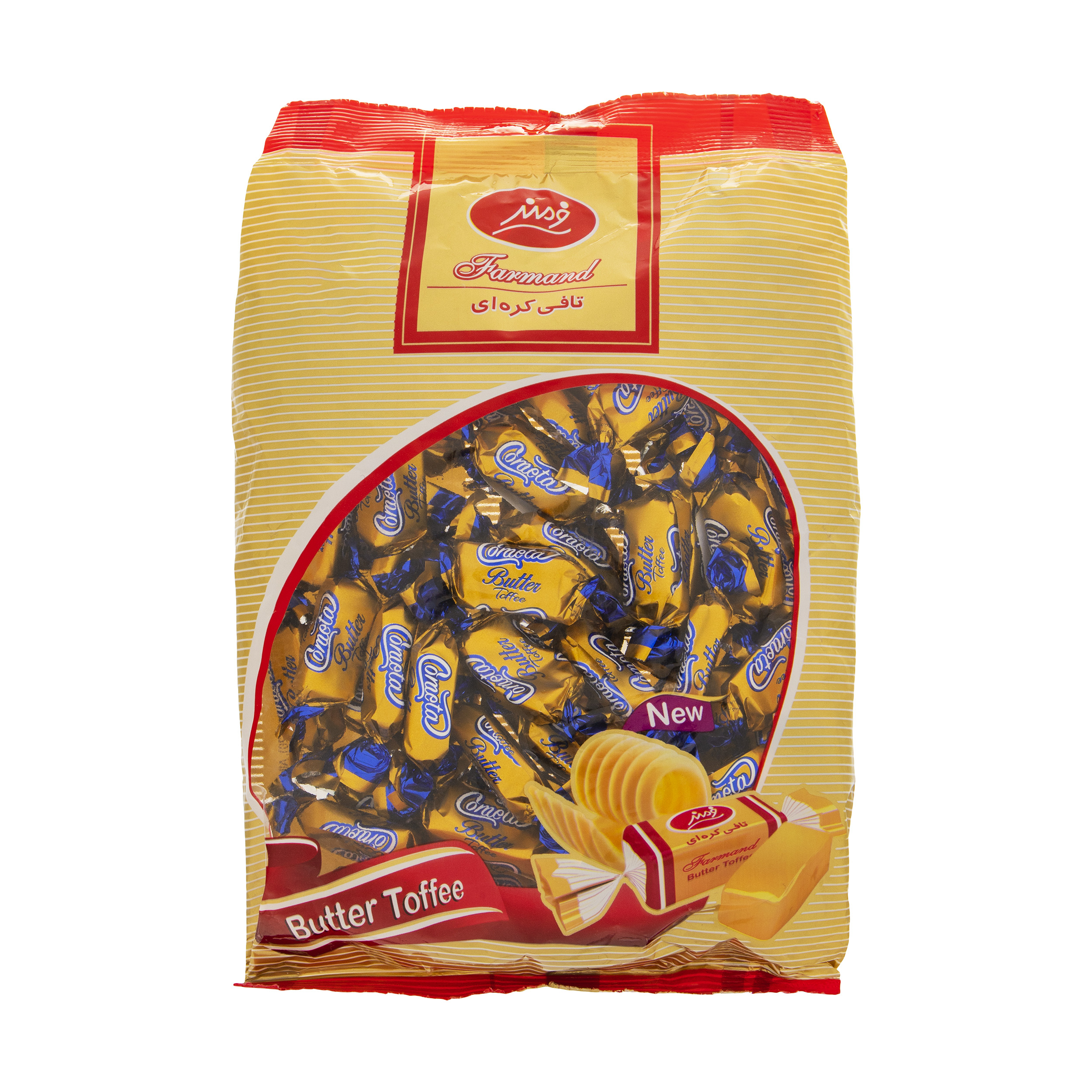 تافی کره ای فرمند وزن 400 گرم