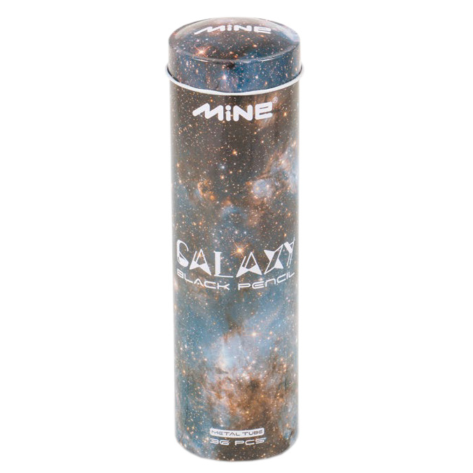 مداد مشکی ماین مدل galaxy کد 814 بسته 36 عددی