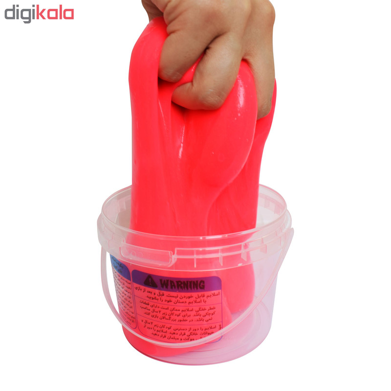 ژل بازی واتر اسلایم تپلی مدل BWS600BLight به همراه محلول جادویی
