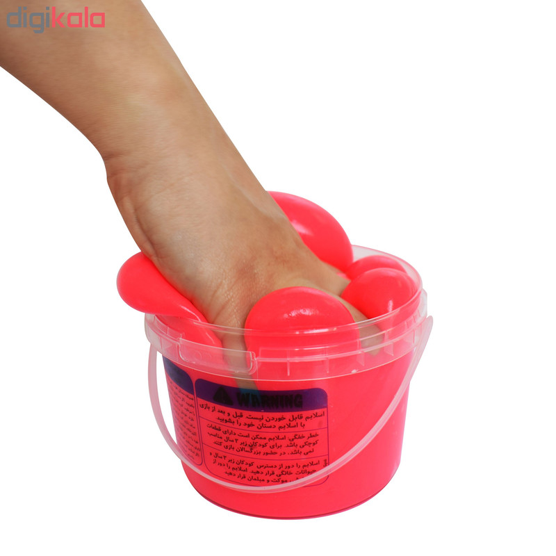 ژل بازی واتر اسلایم تپلی مدل BWS600BLight به همراه محلول جادویی