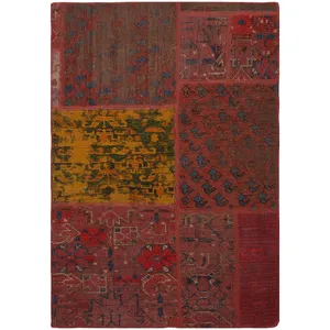 کلاژ فرش دستبافت یک متری فرش هریس کد 101280