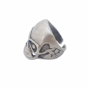 انگشتر مردانه طرح اسکلت کد ES319