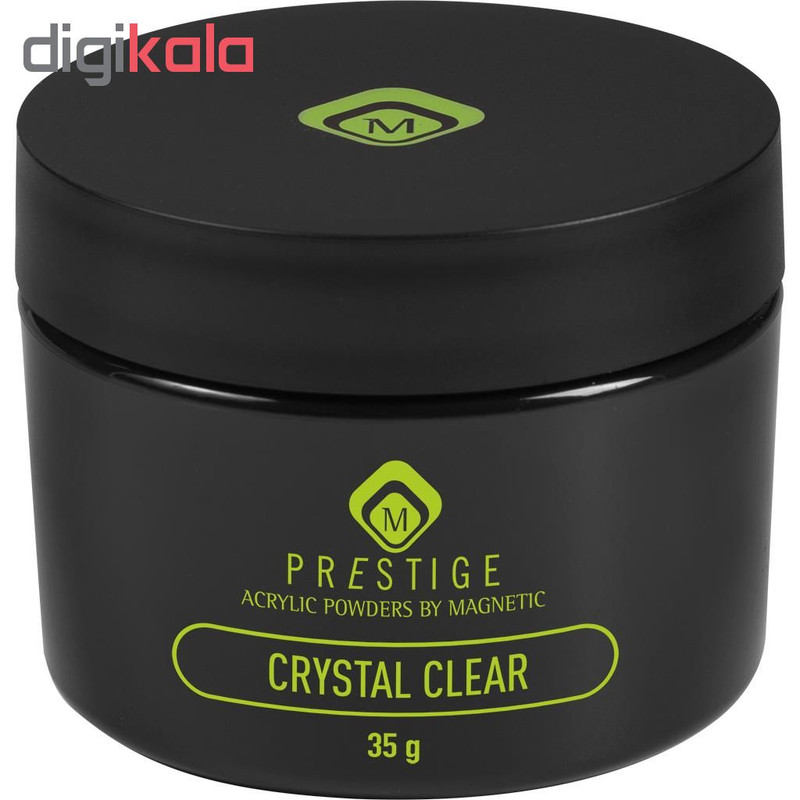 پودر اکریلیک کاشت ناخن مگنتیک مدل CRYSTAL CLEAR شماره 114532 وزن 35 گرم