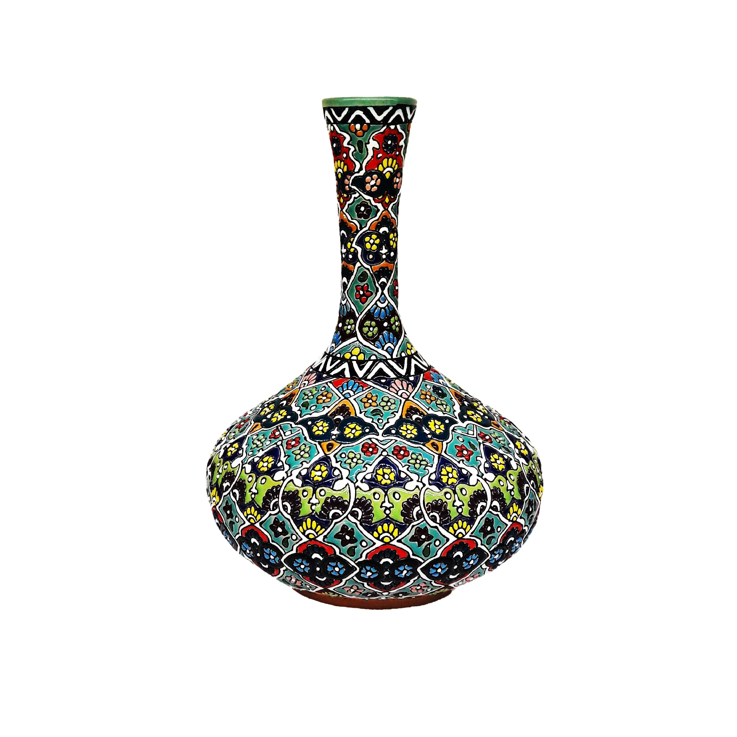 گلدان میناکاری کد 52