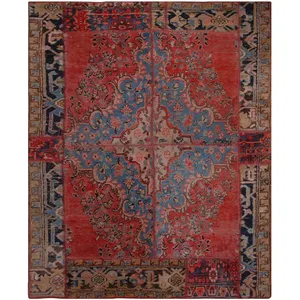 کلاژ فرش دستبافت دو و نیم متری فرش هریس کد 101293