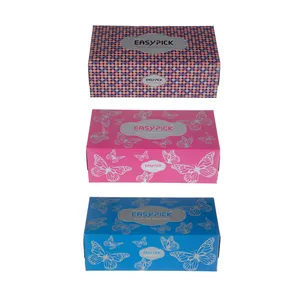 دستمال کاغذی 150 برگ ایزی پیک مدل Butterfly بسته 3 عددی