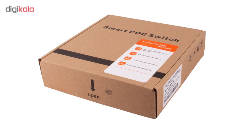 سوییچ 8 پورت POE مدل AV-1008 1