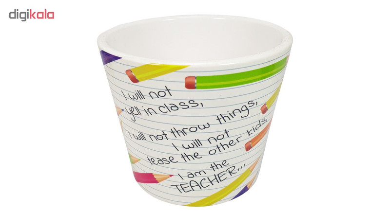 گلدان طرح مداد رنگی کد 123 گلدان طرح مداد رنگی کد 123