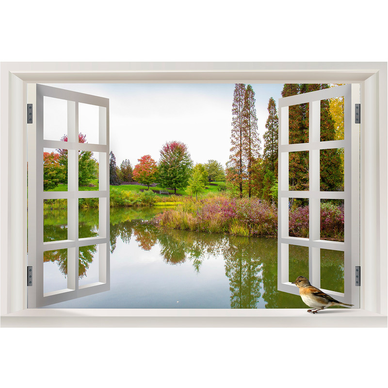 استیکر پنجره مجازی مدل آرامش 2