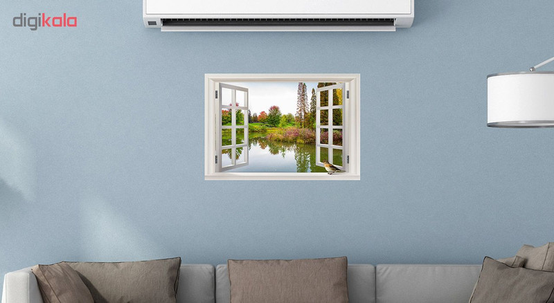 استیکر پنجره مجازی مدل آرامش 2