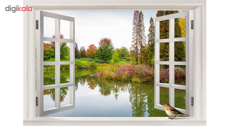استیکر پنجره مجازی مدل آرامش 2