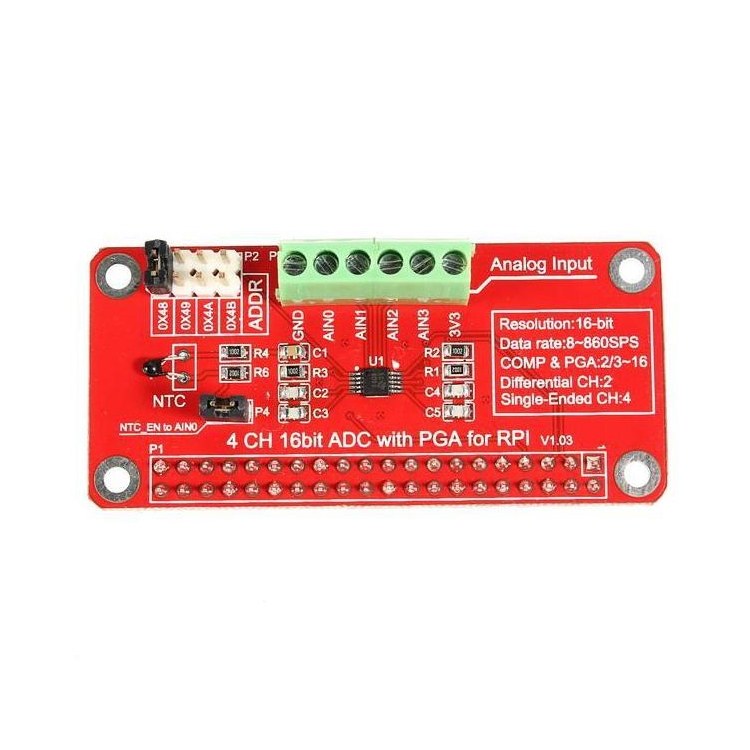 ماژول آنالوگ به دیجیتال مدل ADS1115