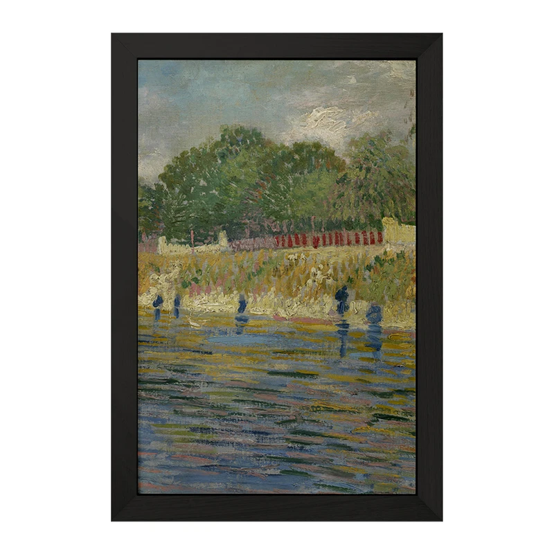 تابلو خندالو مدل بانک سن ونسان ونگوگ (Van Gogh) کد 36803