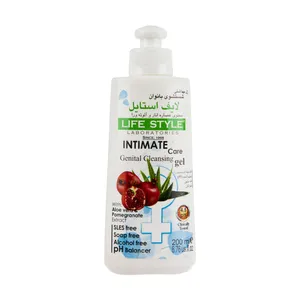 ژل بهداشتی بانوان لایف استایل مدل Pomegranate حجم 200 میلی لیتر