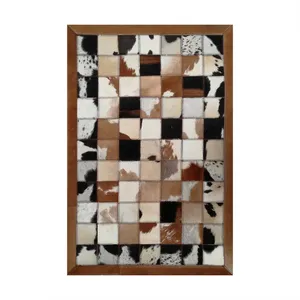 کلاژ فرش پوست و چرم مدل 11021