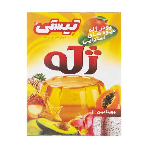 پودر ژله میوه های استوایی - 100 گرم