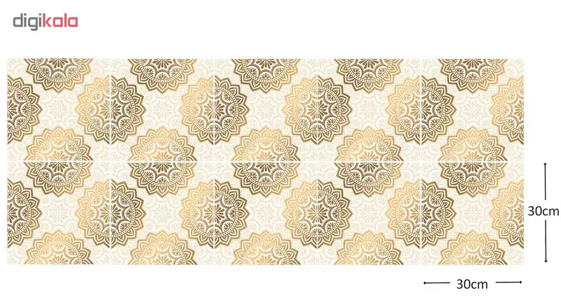 استیکر کاشی طرح sunlight بسته 10 عددی