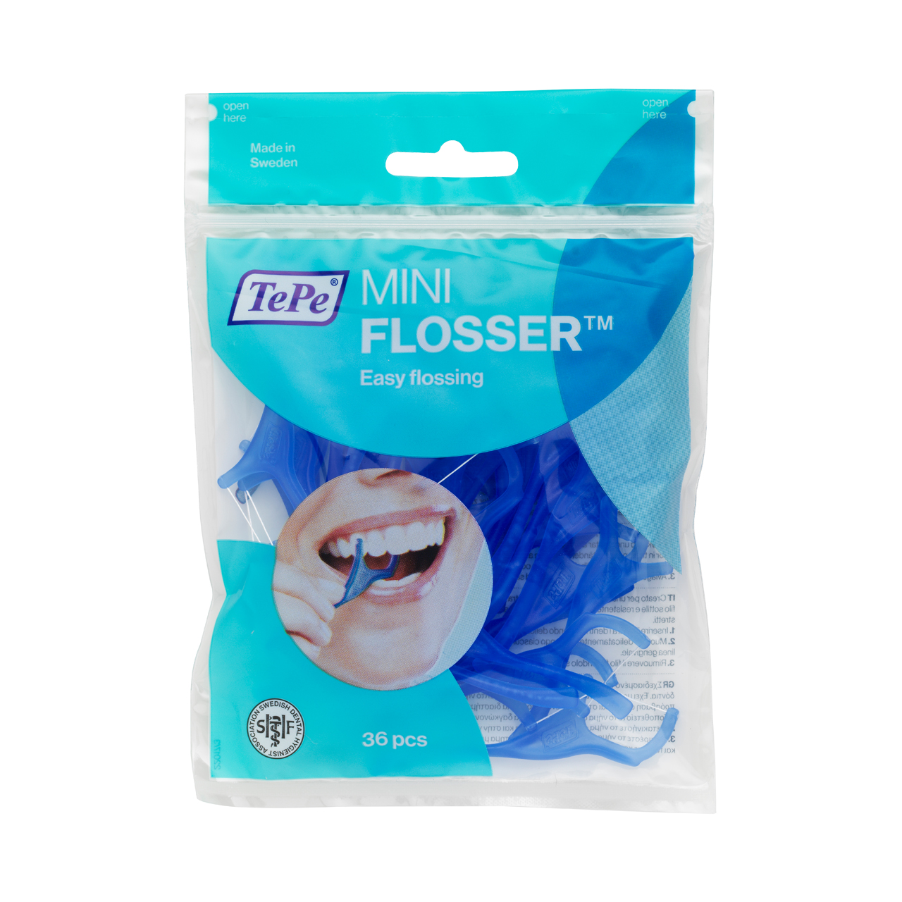 نخ دندان ته‌په مدل Mini Flosser بسته 36 عددی