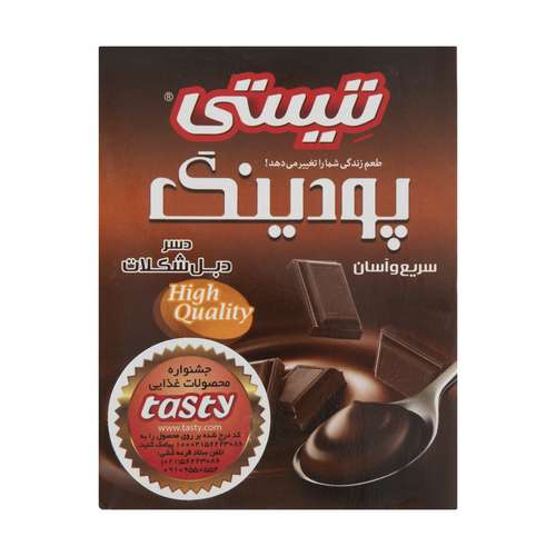 پودر دسر دبل شکلات تیستی - 50 گرم