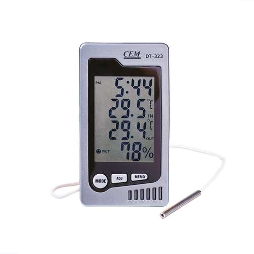 رطوبت سنج و دماسنج سی ای ام مدل DT-323