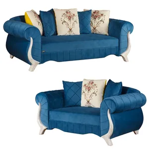 مبل راحتی پنج نفره چشمه نور کد MA-305.3+2-WT-BL