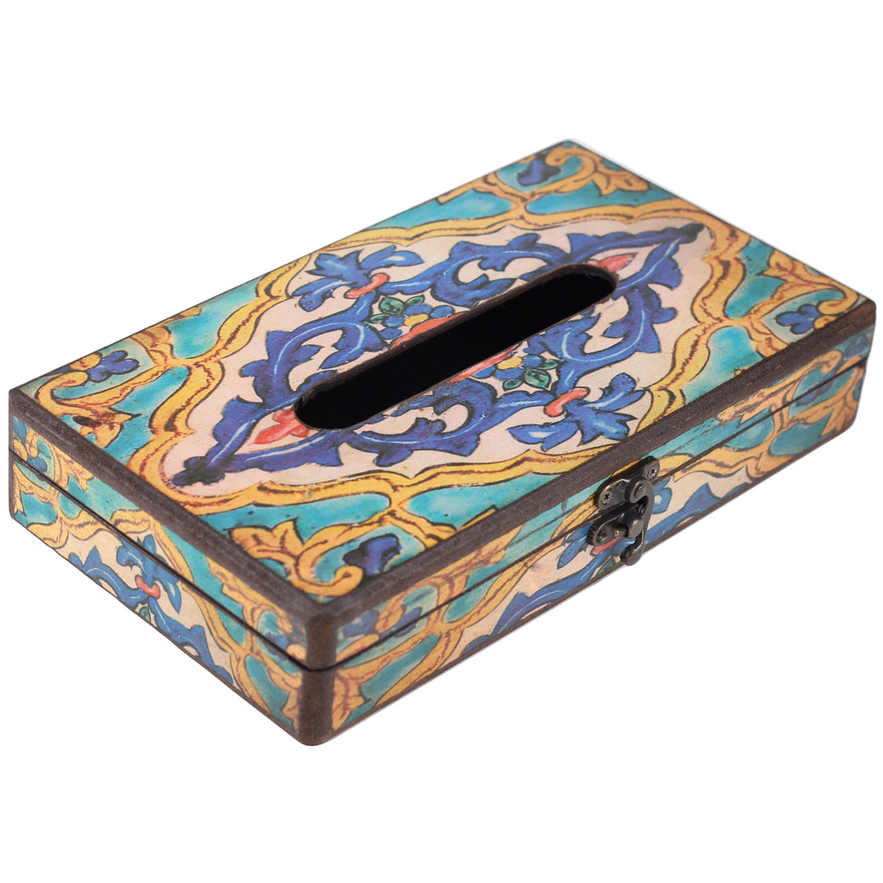 جای دستمال کاغذی طرح اسلیمی کد FT57