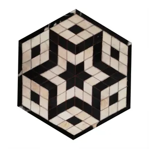 کلاژ فرش پوست و چرم مدل 11030