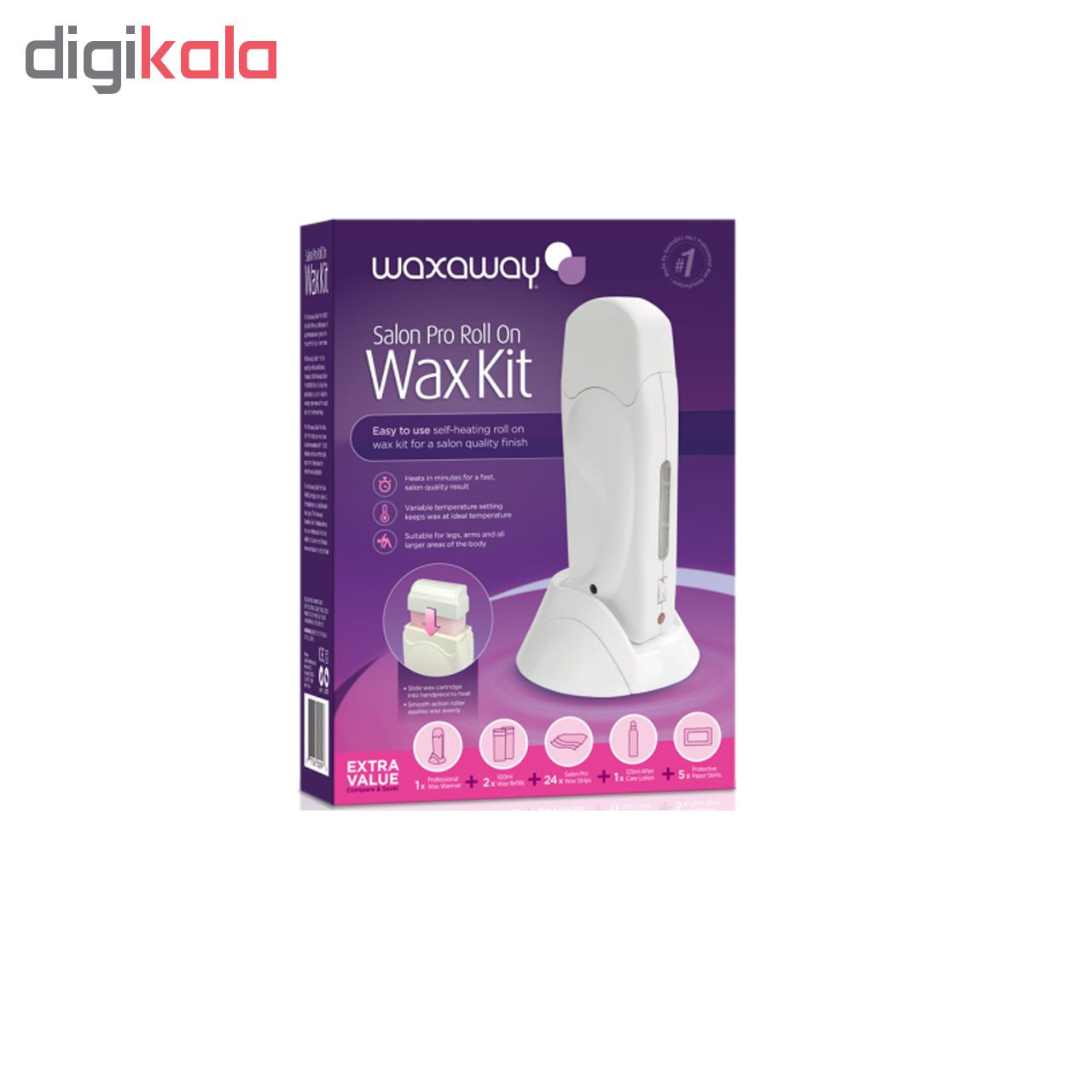 گرم کننده موم وکس اوی مدل Salon Pro