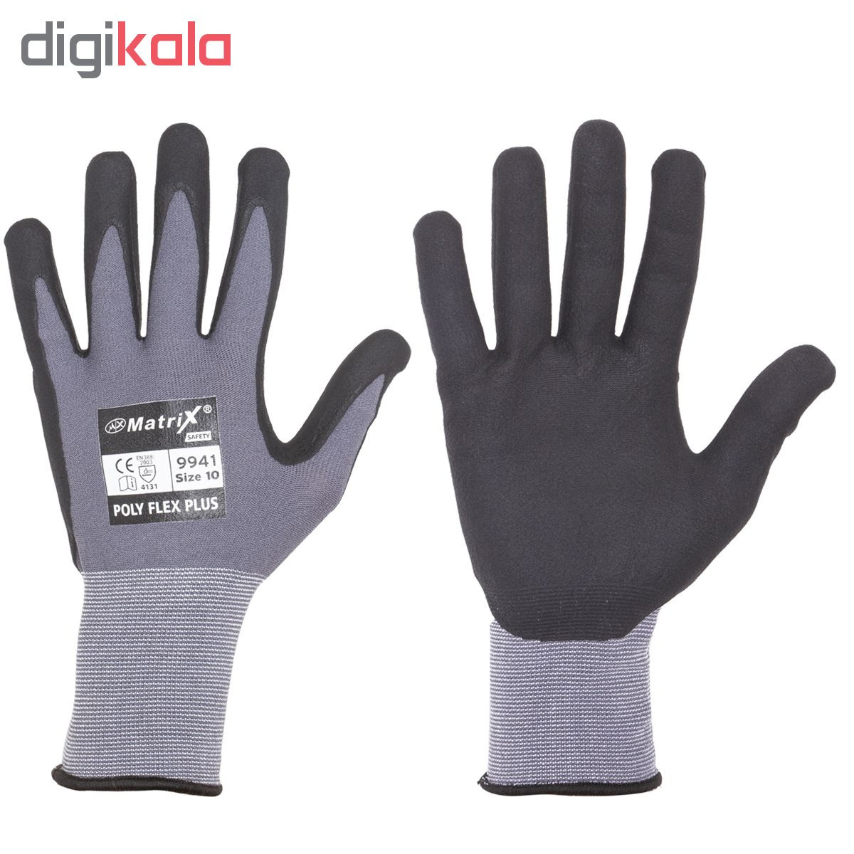 دستکش ایمنی ماتریکس مدل POLY FLEX PLUS دستکش ایمنی ماتریکس مدل POLY FLEX PLUS