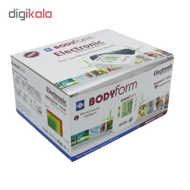 فشارسنج دیجیتال بادی فرم مدل BM3001F فشارسنج دیجیتال بادی فرم مدل BM3001F