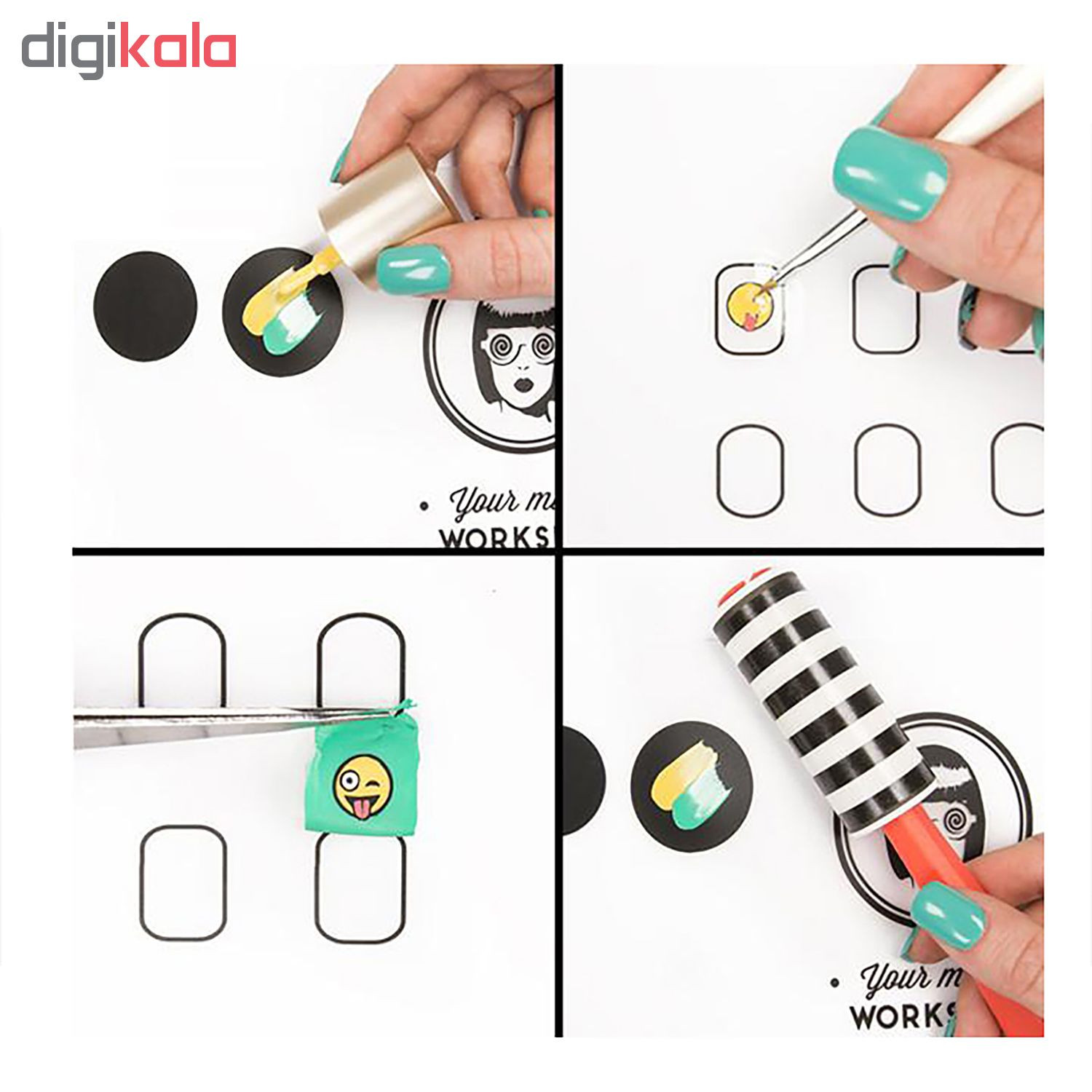 ورکشاپ طراحی ناخن مدل NDW01 ورکشاپ طراحی ناخن مدل NDW01