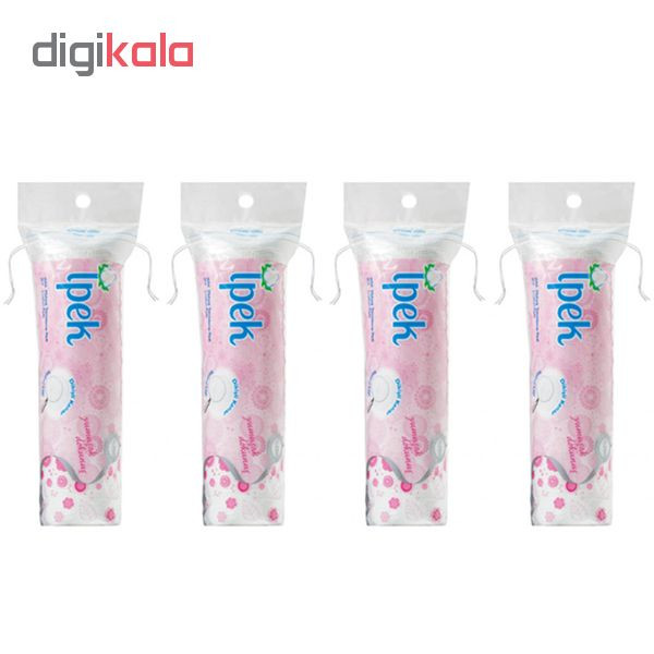 پد پاک کننده آرایش صورت ایپک مدل 01 مجموعه 4 عددی
