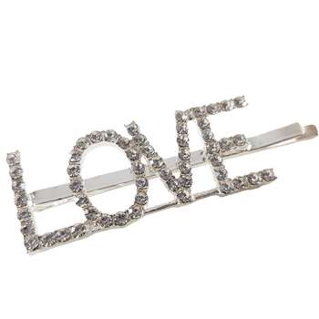 گیره مو زنانه طرح LOVE