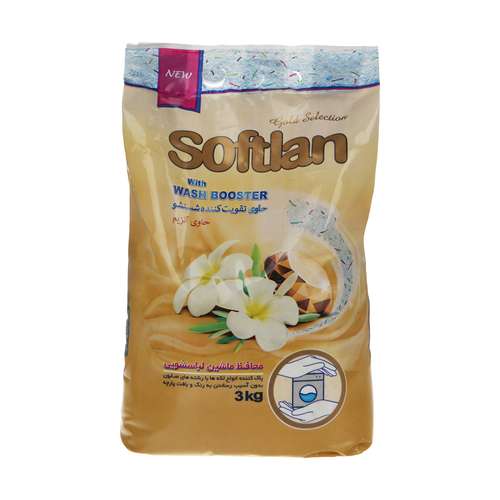 پودر ماشین لباسشویی سافتلن مدل Flower مقدار 3000 گرم