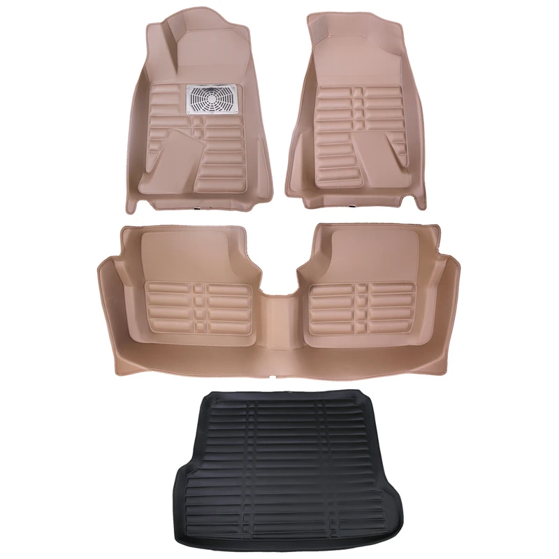 کفپوش سه بعدی خودرو کد 36 مناسب برای پژو405 به همراه کفپوش صندوق