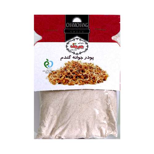 پودر جوانه گندم چم چنگ مقدار 50 گرم